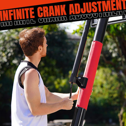 Portable Basketball Hoop 7.5-10Ft Adjustable 44”-54" Backboard