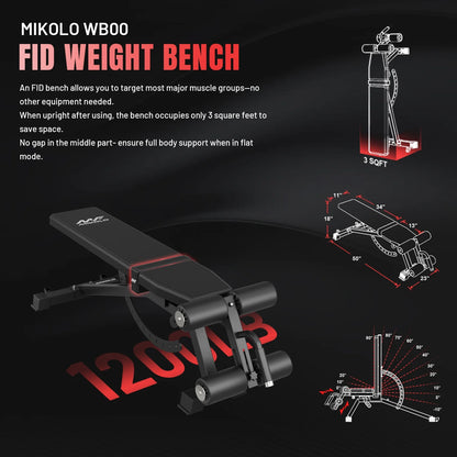 Power Rack Cage, 1500LBS Weight Cage with 1200LB Capacity Adjustable Weight Bench, 1500LB Capacity Barbell and 230LB Colorful Weight Plate Set Red