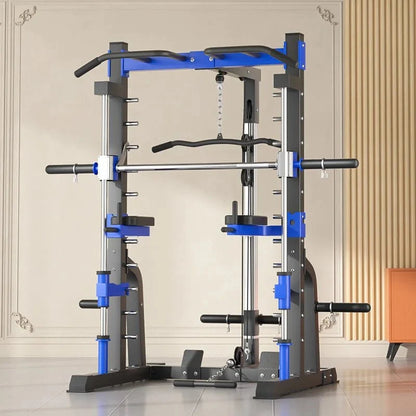 Smith Machine Power Rack – Multi-Function Home Trainer